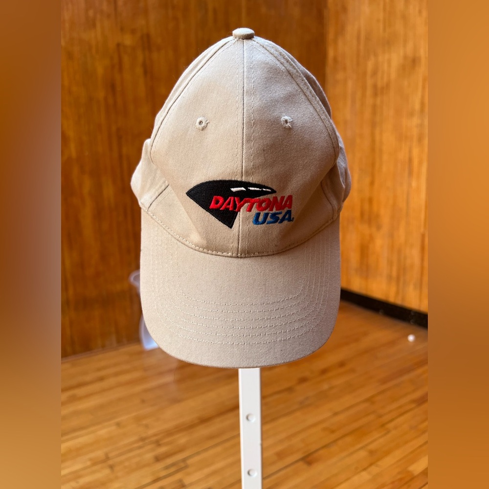 Tan Deytona USA Logo Baseball Cap